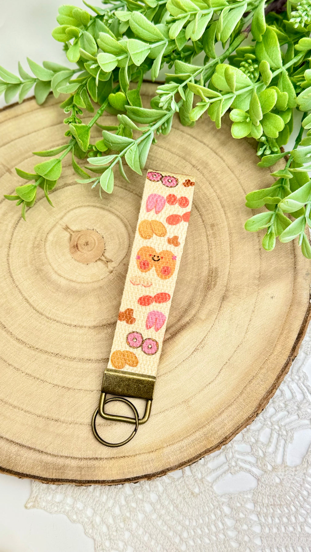 Kobiecy Breloczek do kluczy, torby lub bagażu.