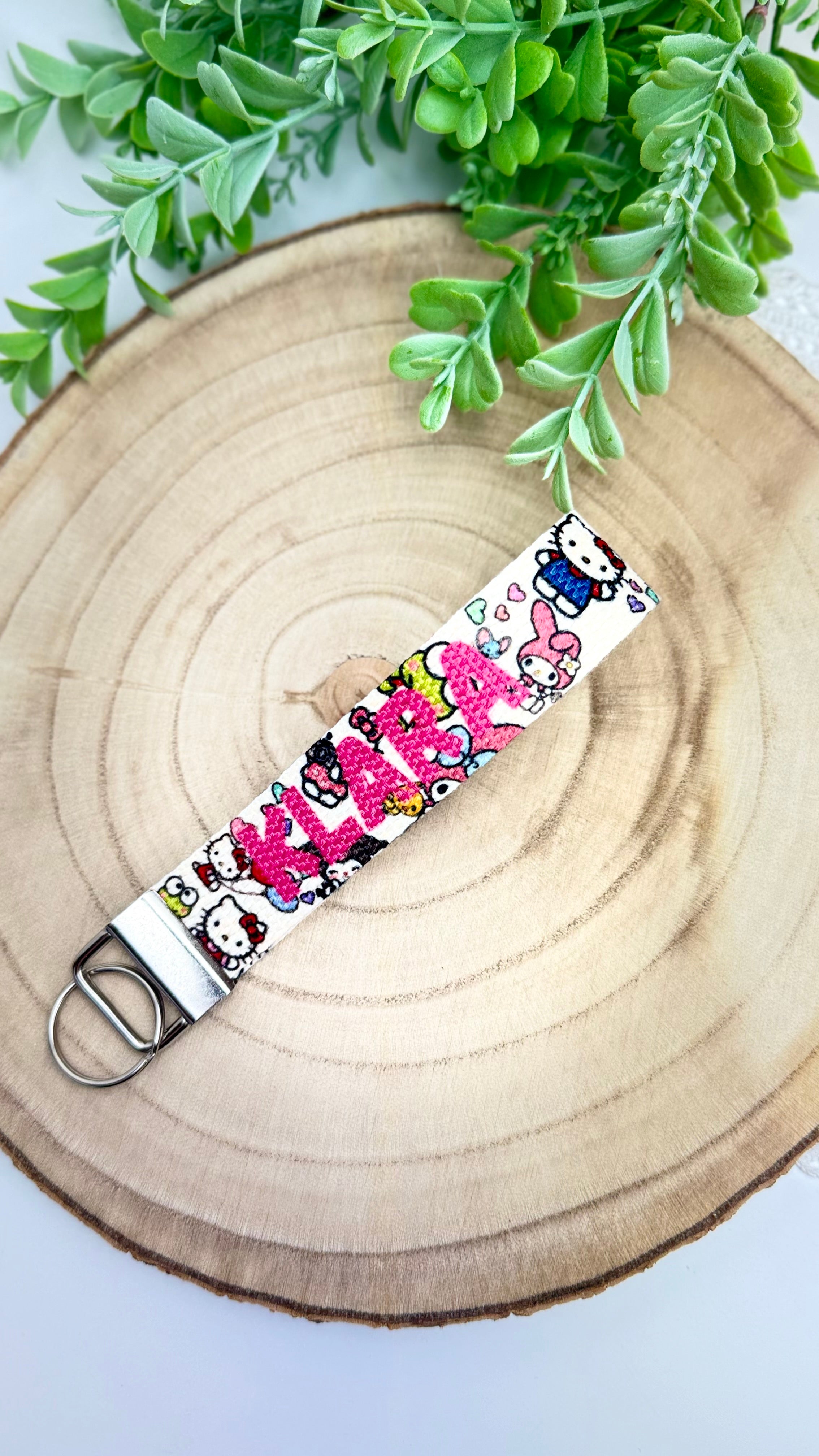 Kotki breloczek do kluczy, torby lub bagażu z personalizacją