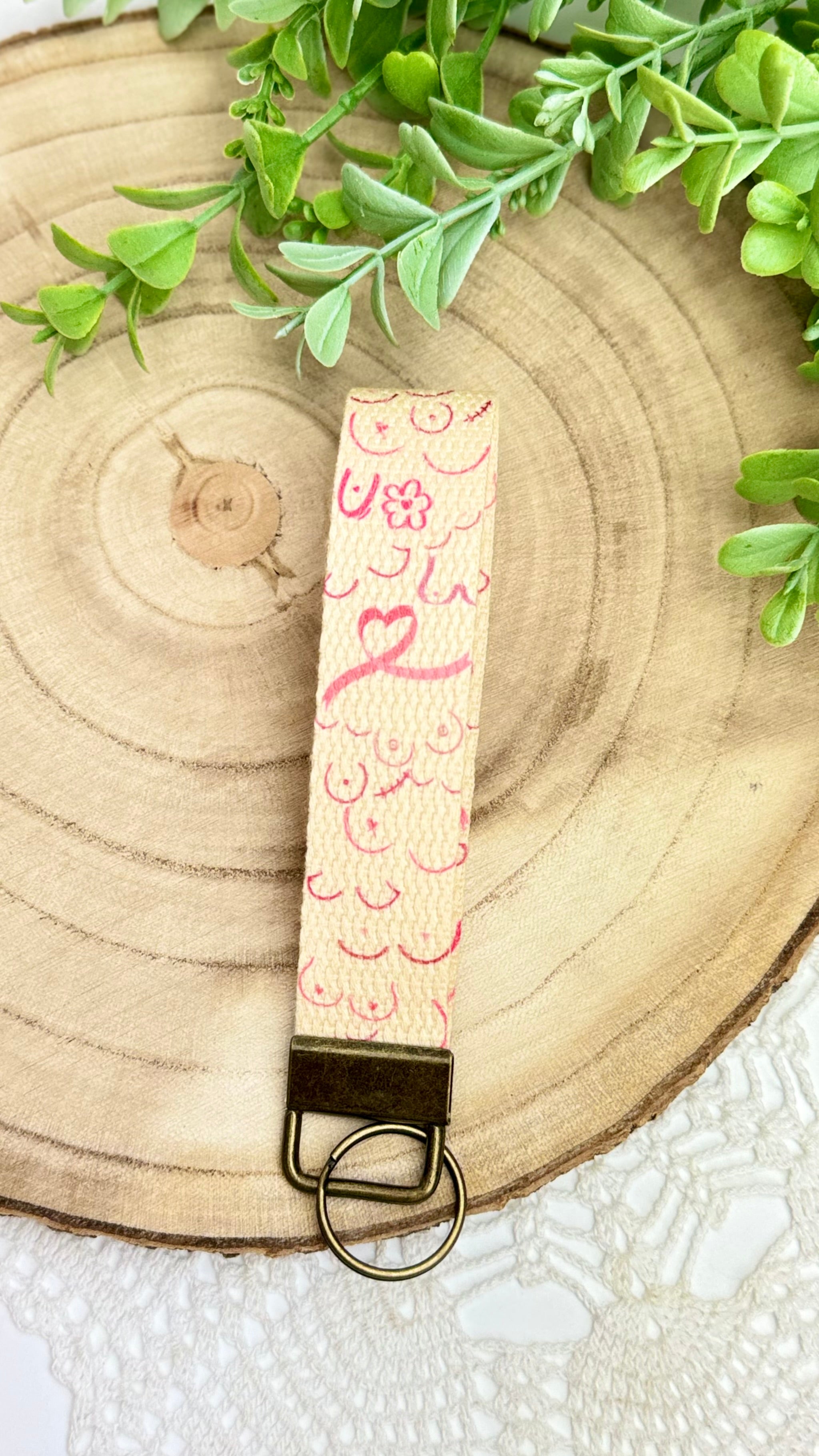 Kobiecy Breloczek do kluczy, torby lub bagażu.