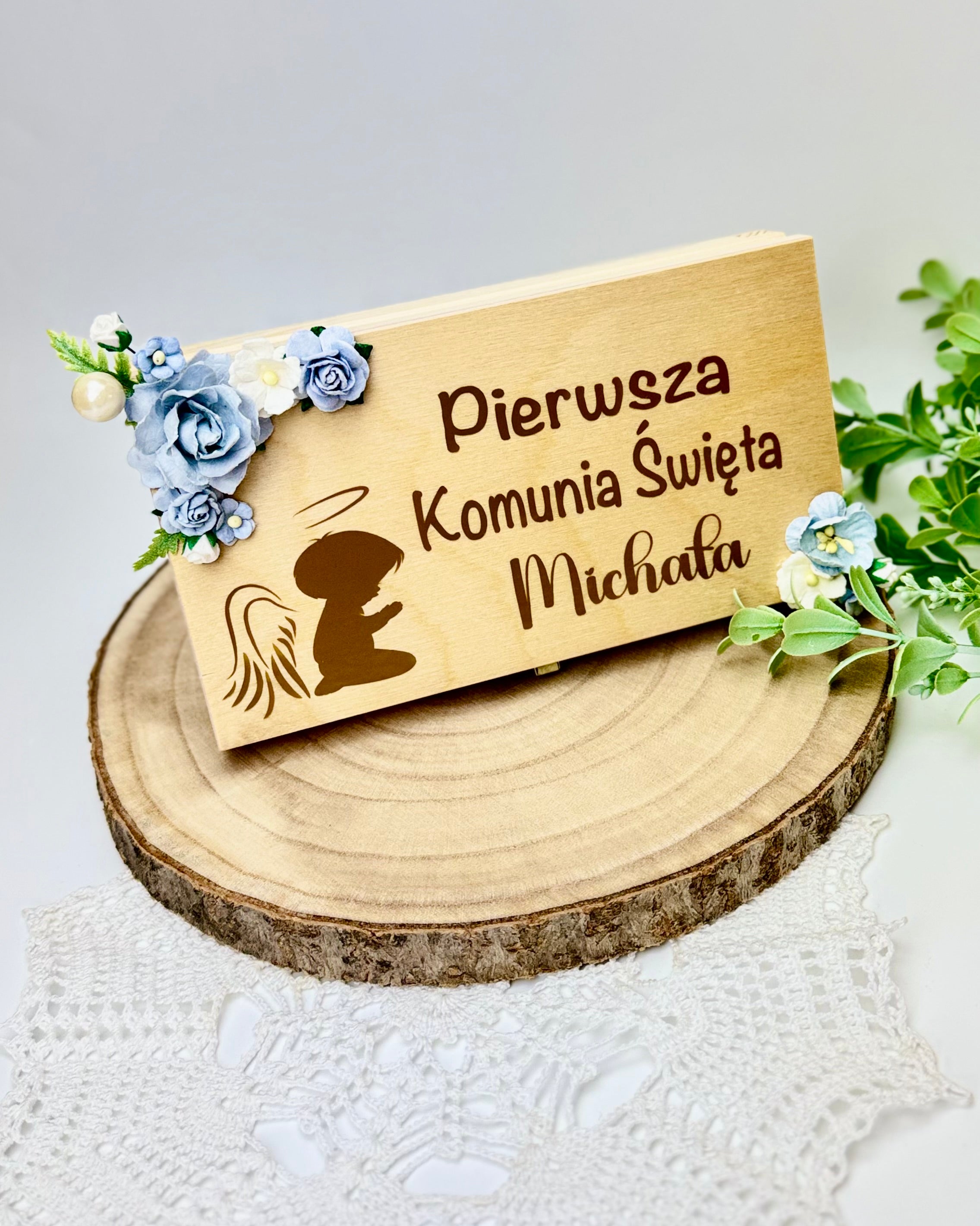 Pudełeczko z okazji Pierwszej Komunii Świętej, Chrztu Świętego bądź na inną uroczystość