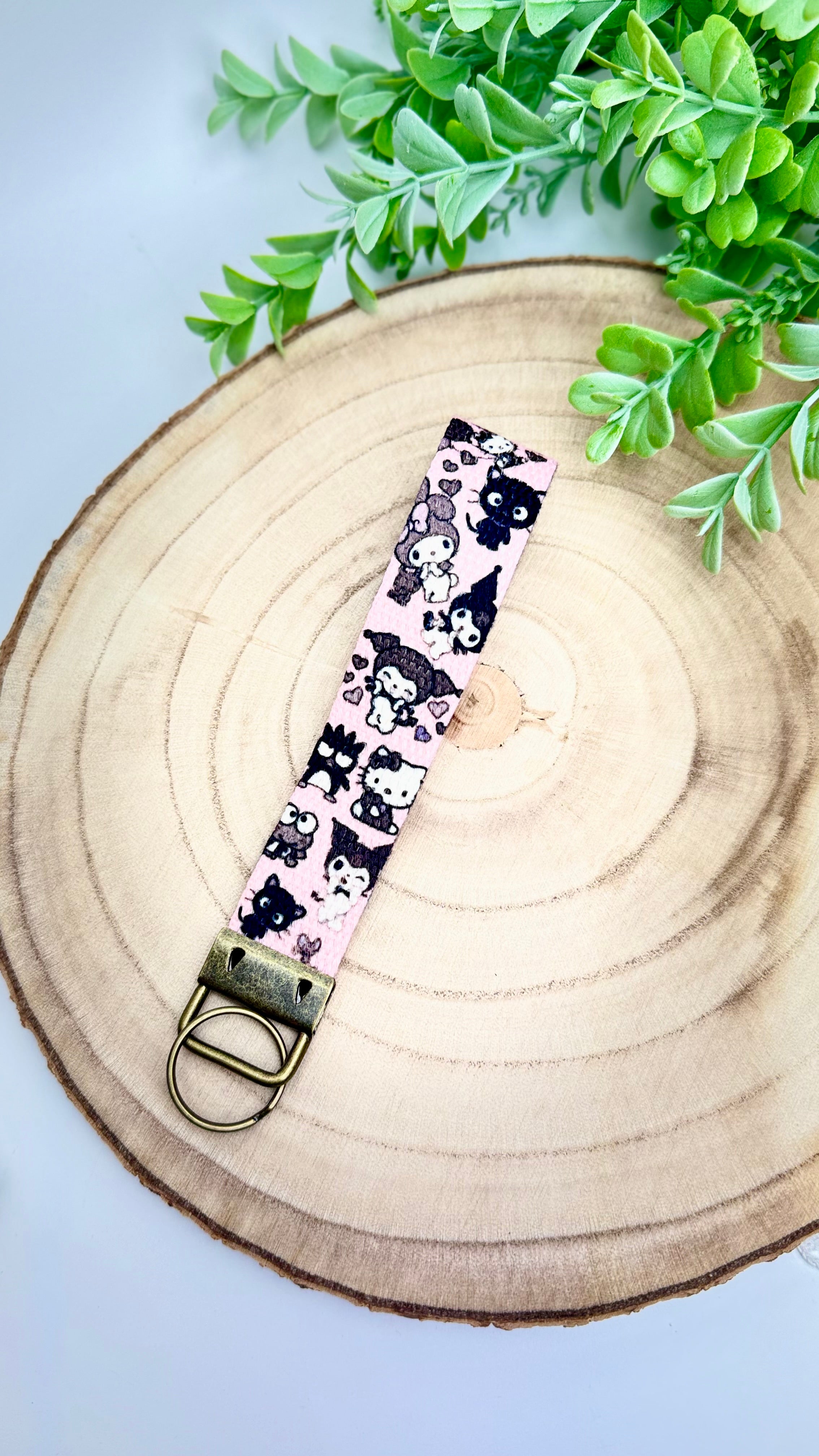 Kotki breloczek do kluczy, torby lub bagażu z personalizacją