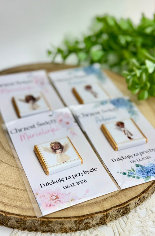 Czekoladki z karteczką- 10 sztuk