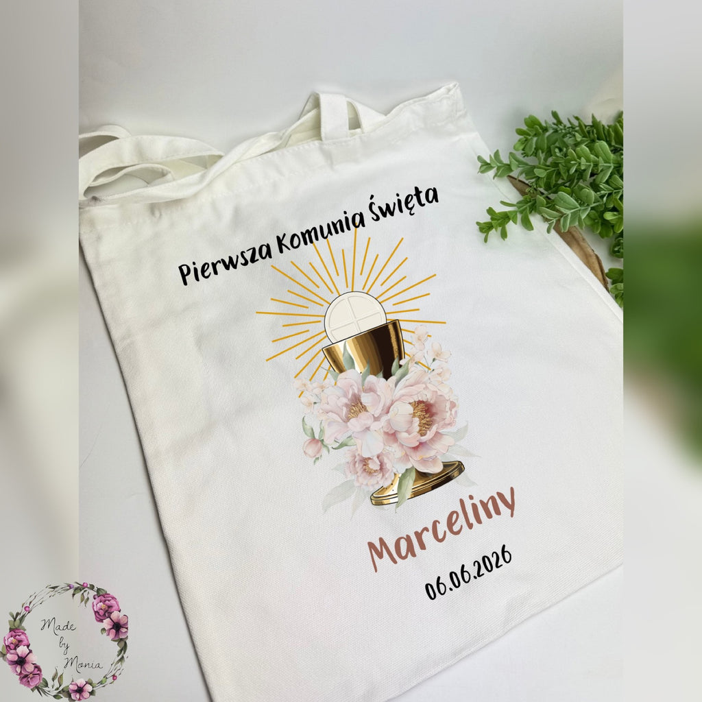 Materiałowa torebka prezentowa