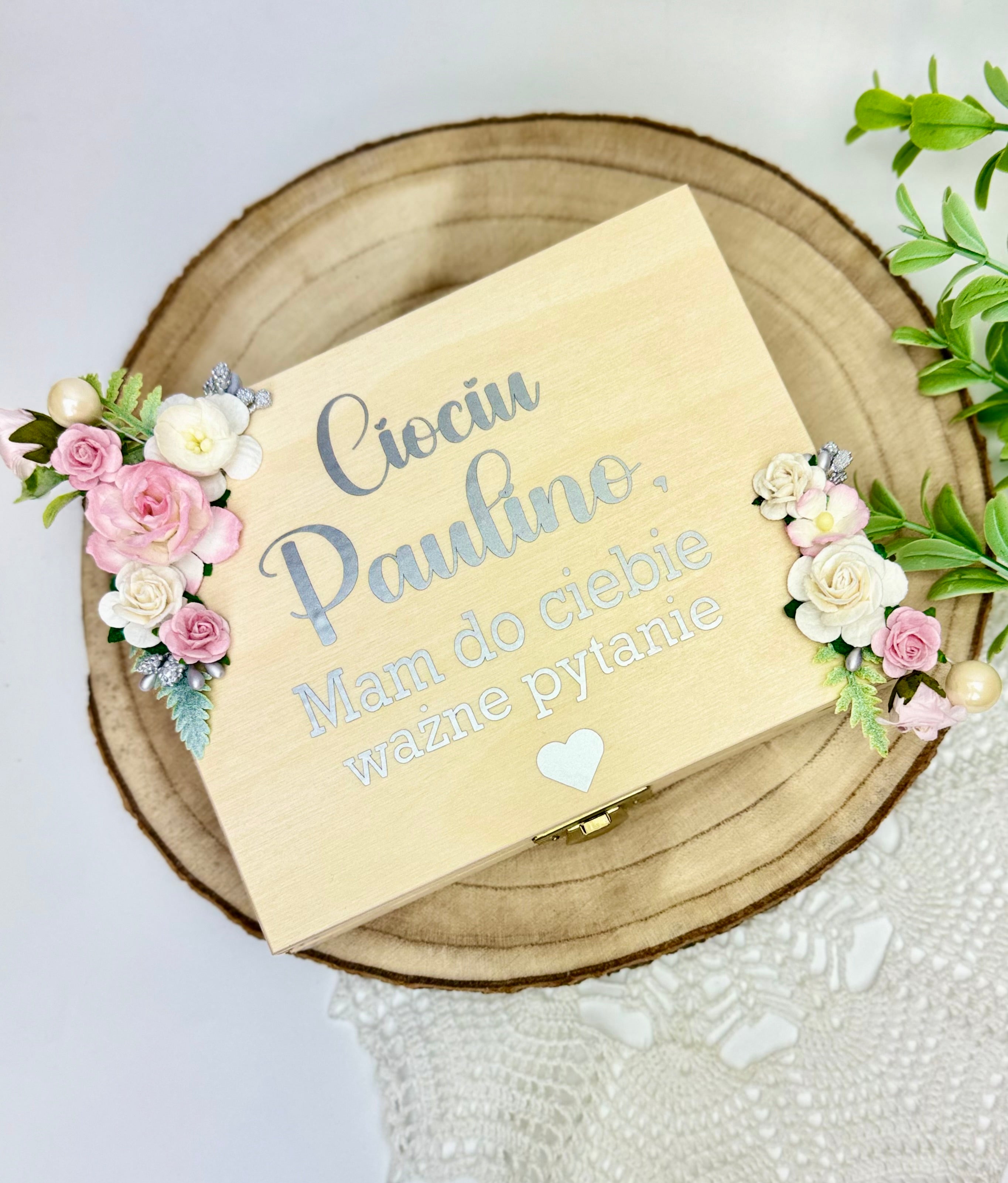 Pudełeczko – wyjątkowe zapytanie o zostanie Chrzestnym / Chrzestną