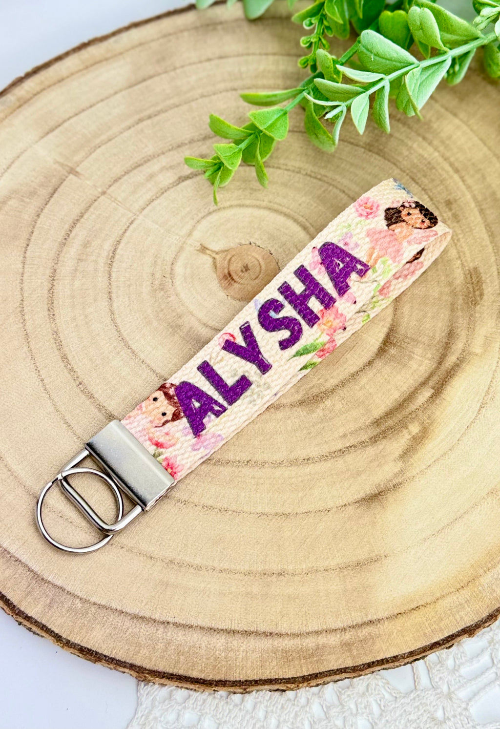 Wzór wróżki. Breloczek do kluczy, torby lub bagażu.