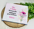 Merci wraz z kartka z przodu / Personalized Merci Chocolate